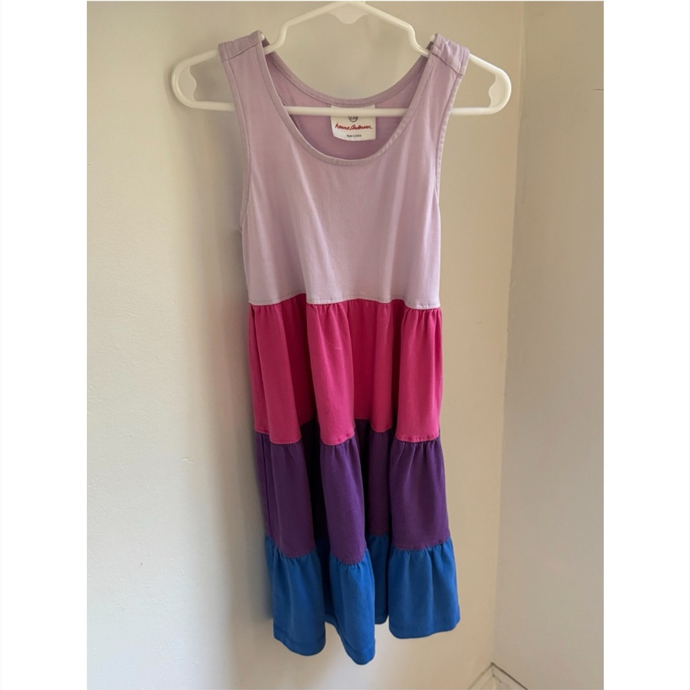 Hanna Andersson Multicolor Tiered Kids Dress